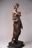 Auguste- Empereur romain- Statue- grand (77cm) et superbe bronze signé A.Canova
