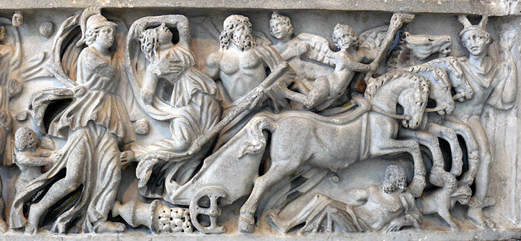 Sarcophage de l'enlèvement de Perséphone