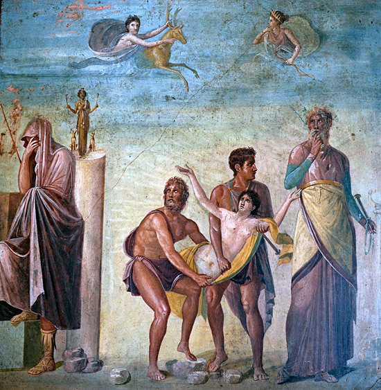 Fresque de Pompéi
