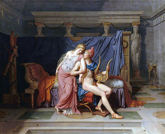Hélène et Pâris de David